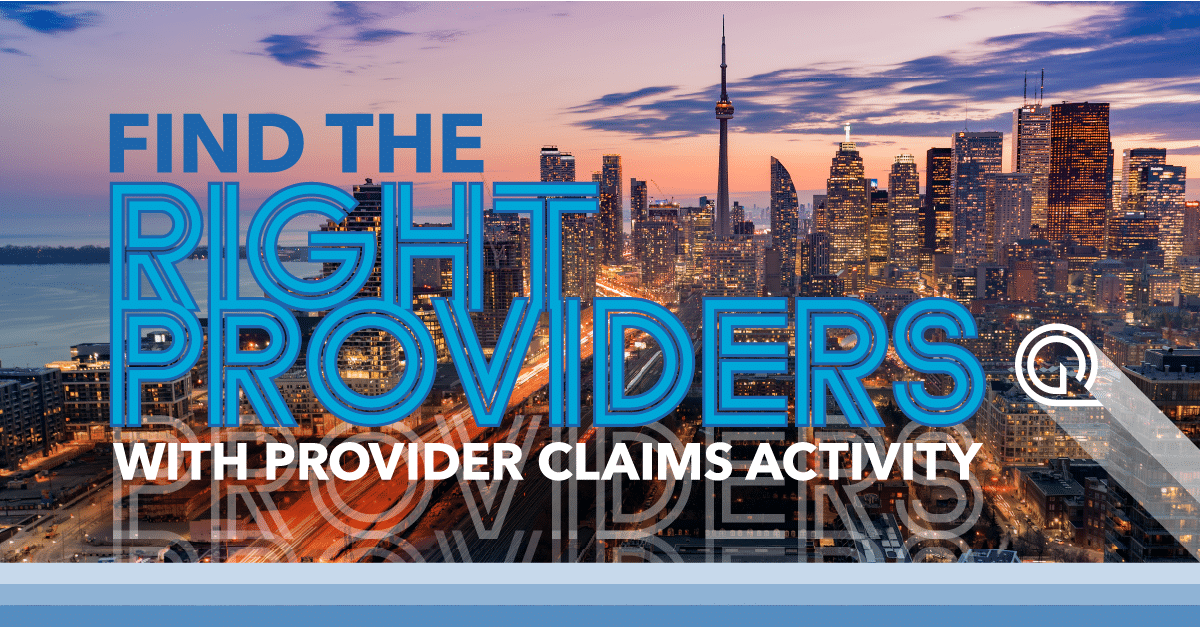 Find the Right Providers with QES Provider Claims Activity