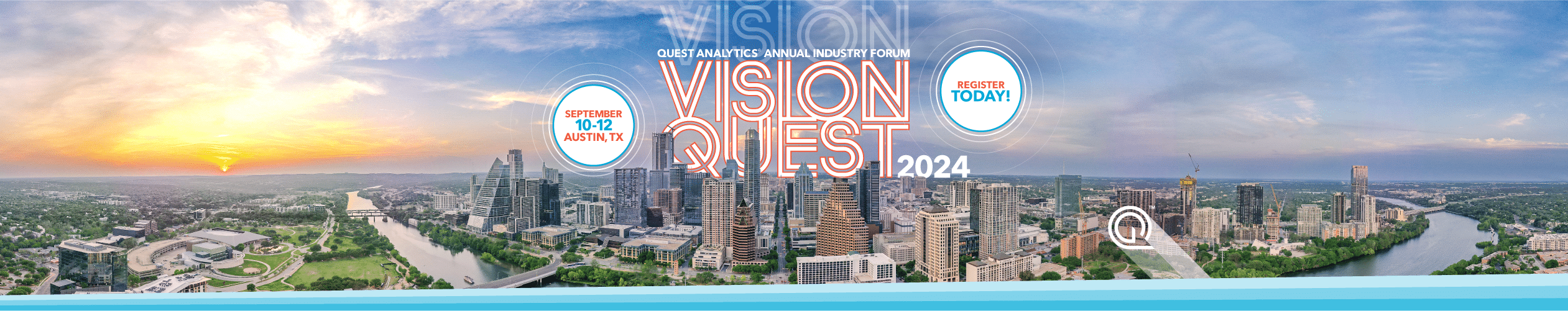 Quest Analytics Annual Industry Forum Vision Quest September 10-12, 2024 Register Today!