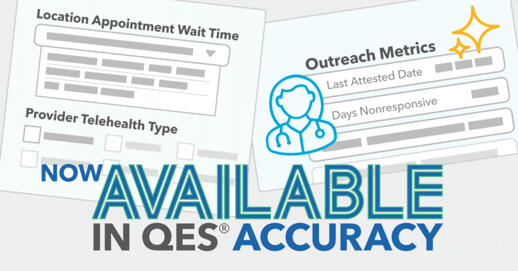 Now Available in QES Accuracy