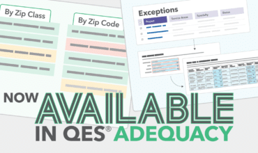 Now Available in QES Adequacy