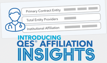 Quest Analytics® Launches QES® Affiliation Insights to Power Smarter Network Design